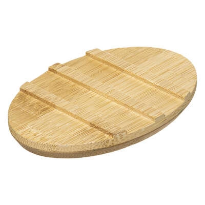 Mydelniczka do łazienki Modern morska bambusowa z kamieniem nowoczesna stojąca 5five