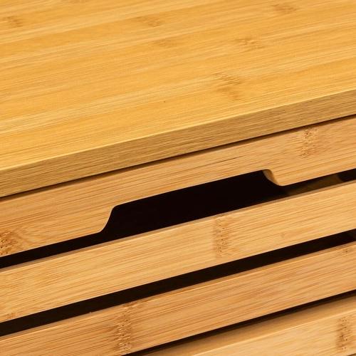 Szafka łazienkowa stojąca Sicela z bambusa z 4 szufladami skandynawska 40 cm 5five