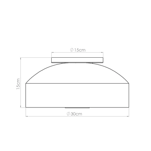 Plafon sufitowy OMIQ okrągły zielony oliwkowy nowoczesny do salonu i sypialni SOLLUX