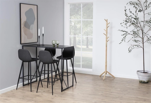 Wieszak stojący do przedpokoju Bremen Actona drewniany naturalny prowansalski 176 cm