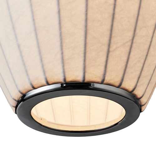 Lampa wisząca SILK BARREL biała 60 cm nowoczesna regulowana do salonu i jadalni