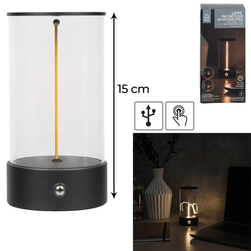 Lampka dekoracyjna Magnetique LED z USB i ściemnianiem do biura