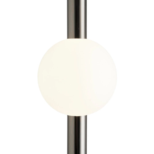 Nowoczesna lampa wisząca LED O-LINE 93 cm czarna kula do salonu i jadalni Step into Design