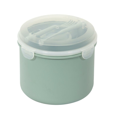 Lunch box śniadaniówka Round 1,4l zielony