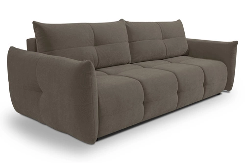 Sofa Bode z funkcją spania brązowo-szara  Wind 21