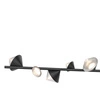 Lampa wisząca CONE LED czarna 130 cm