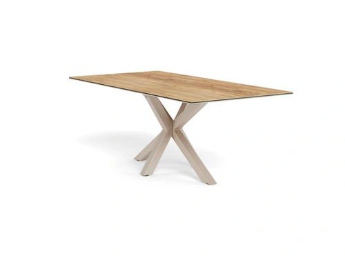 Stół Heaven 200x100 nowoczesny do jadalni ceramika dąb kaszmir