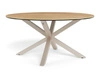 Stolik kawowy Heaven okrągły 82 cm do salonu dąb naturalny
