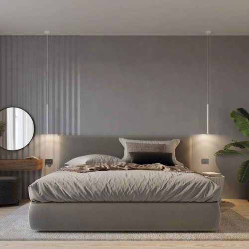 Lampa wisząca Pastelo biała 3-punktowa nowoczesna nad stół do kuchni lub jadalni