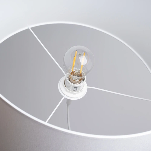 Lampa wisząca NOVA 40 biała nowoczesna do salonu i jadalni z regulacją wysokości