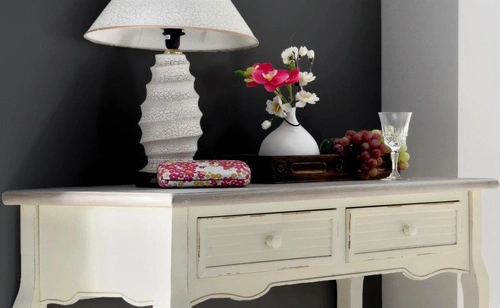 Komoda Store 2 szuflady, 4 drzwi kremowa