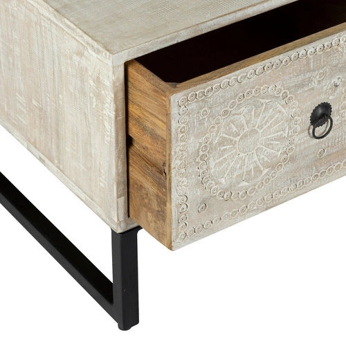 Stolik kawowy Ajay beżowy