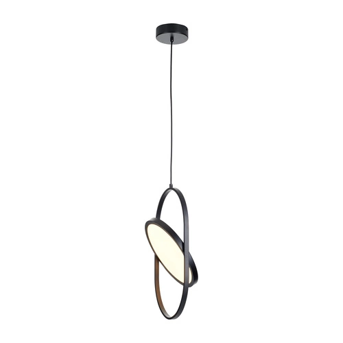 Lampa wisząca LED ELIPSE M czarna 45 cm nowoczesna do salonu i nad stół Step into Design