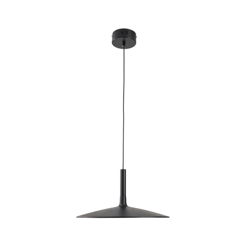 Lampa sufitowa HANK LED czarna nowoczesna regulowana do salonu kuchni 35 cm