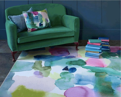 Dywan nowoczesny Rothesay 140x200 zielony, łatwy w czyszczeniu do salonu i sypialni Carpets & More