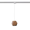 Lampa wisząca WOODY naturalne drewno  GU10 #W