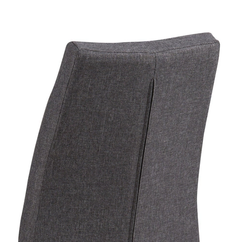 Krzesło Asama szare tapicerowane