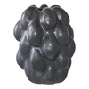 House Nordic wazon ceramiczny czarny winogrono 19 cm dekoracyjny