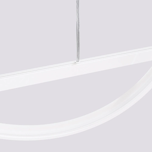 Lampa wisząca LED GLAD biała nowoczesna regulowana do salonu kuchni nad stół Thoro