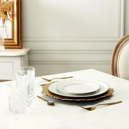 Zestaw 4 szklanek Bohemia Intesi 350 ml do napojów z ozdobnego szkła retro