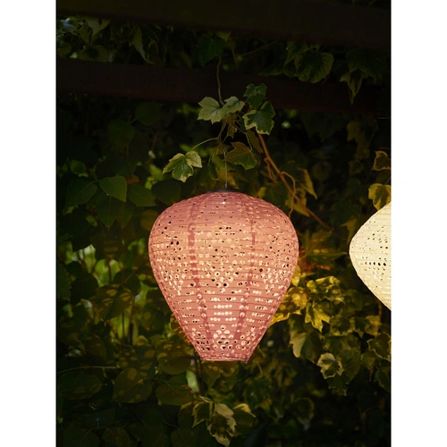 Lampion ogrodowy Greatham różowy solar LED IP44 House Nordic na taras