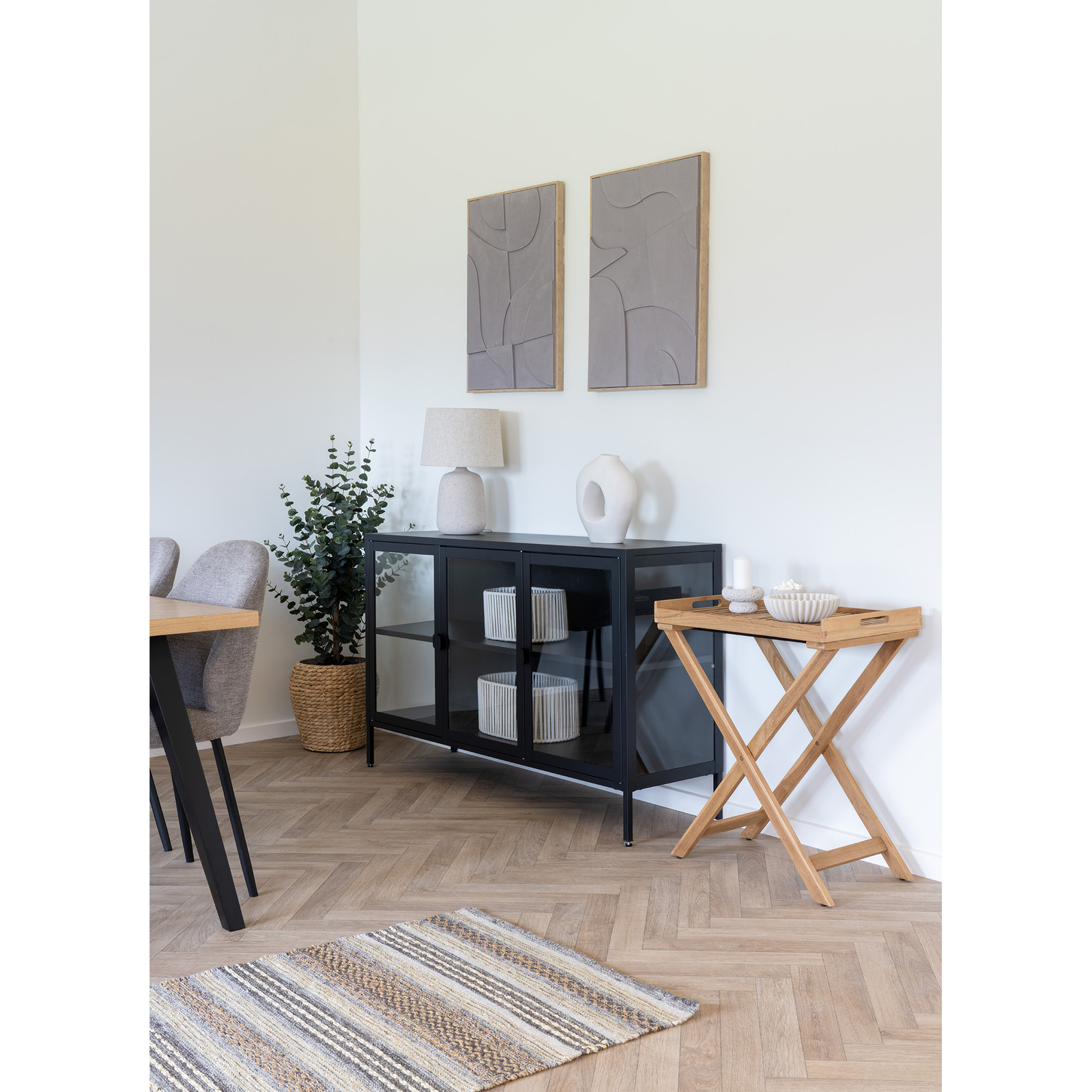 Lampka Coft ceramiczna piaskowa