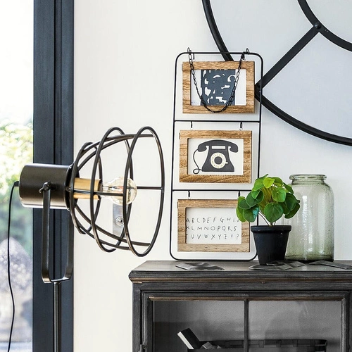 Ramka na zdjęcia 10x15 Nomad Atmosphera wisząca multiramka industrialna na 6 zdjęć