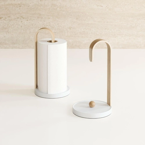 Stojak na ręczniki kuchenne Bellwood      naturalny