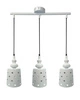 Lampa wisząca Hamp 3x60W E27 biały