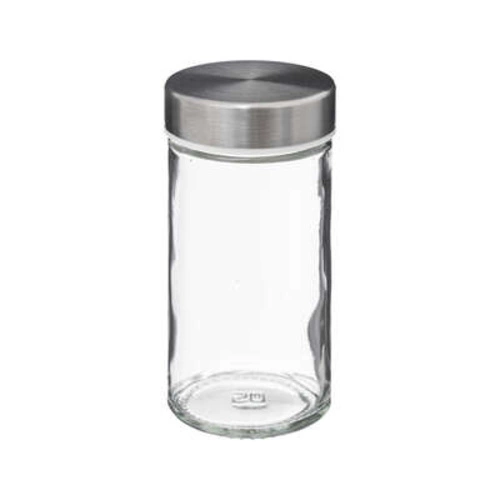 Organizer na przyprawy Rota srebrny 12  słoiczków