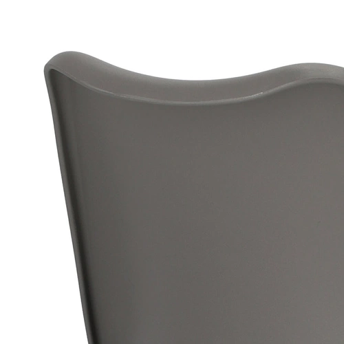 Hoker z oparciem Norden szary 75 cm nowoczesny do wyspy kuchennej D2.DESIGN