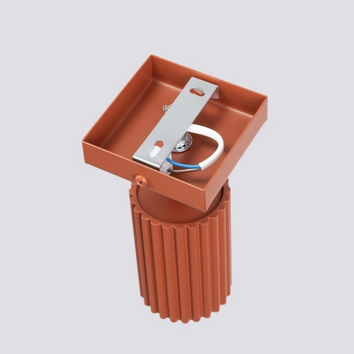 Kinkiet ścienny Karbon czerwony nowoczesny ruchomy glamour do salonu sypialni SOLLUX LIGHTING