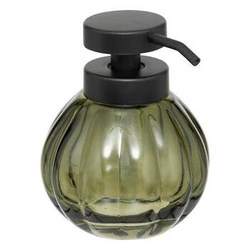 Dozownik do mydła szklany zielony 5five simply smart nowoczesny do łazienki lub kuchni