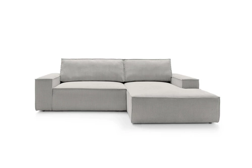 Narożnik Molde M prawy szary jasny Poso   55