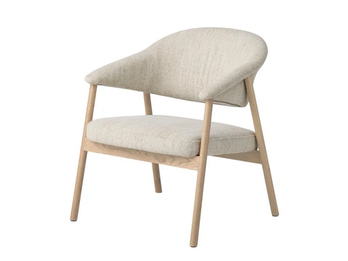 Fotel do salonu Elk Harmony 110 skandynawski piaskowy dąb bielony