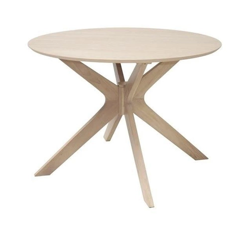 Stół okrągły do jadalni Duncan 105 cm nowoczesny dąb naturalny Actona styl skandynawski