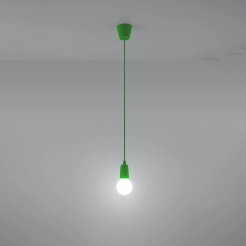 Lampa wisząca DIEGO 1 zielony