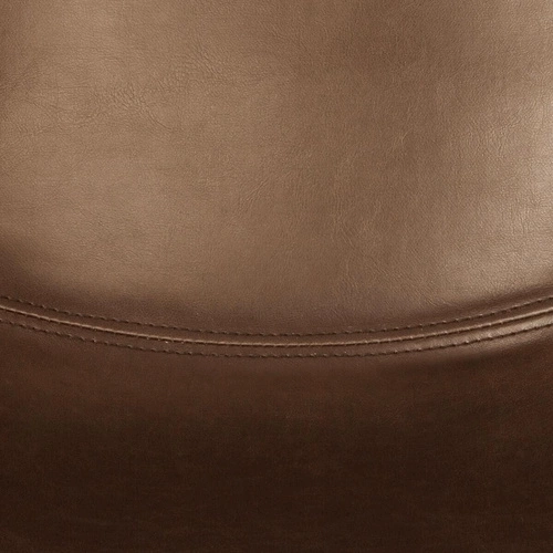 Krzesło barowe Lois PU brązowy Outlet