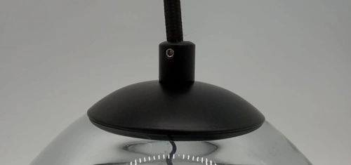 Lampa wisząca kula złota Victory Glow M szklana regulowana do salonu 30 cm