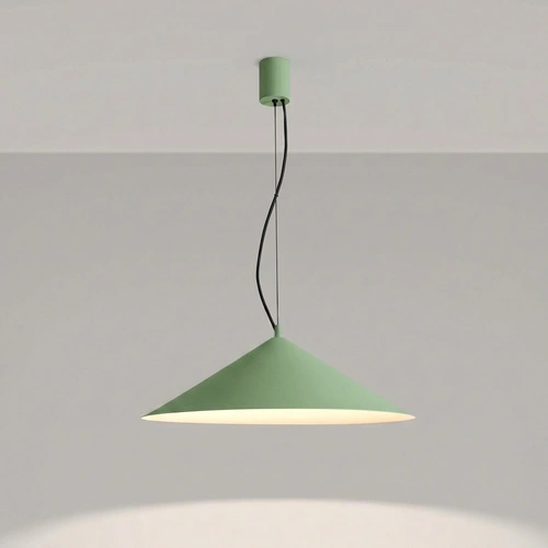 Lampa wisząca FINT LED szałwiowa regulowana do salonu 50 cm