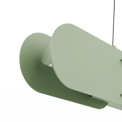 Lampa wisząca LED CHAIN 158 szałwiowa nowoczesna nad stół