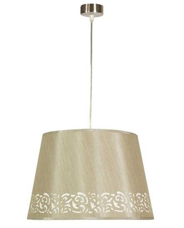 Lampa wisząca Kaszmir # #  35 1x60W E27  beżowy (abażur 77-20970 z zawiesiem 85-10608)