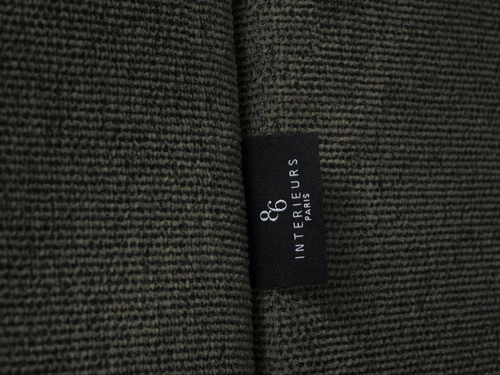 Narożnik z funkcją spania Gabriel Dark Grey Structured Fabric prawostronny