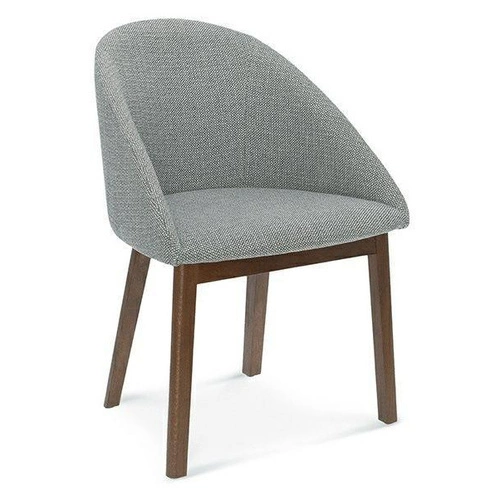 Krzesło tapicerowane Fameg Pop do jadalni i salonu nowoczesne buk personalizowane kubełkowe