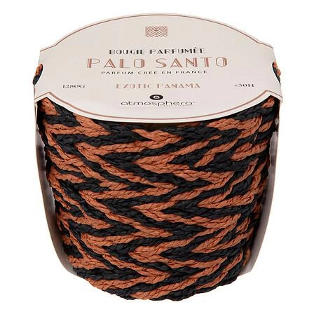 Świeca zapachowa Exotic Panama Atmosphera parafinowa drzewo sandałowe w szkle dekoracyjna