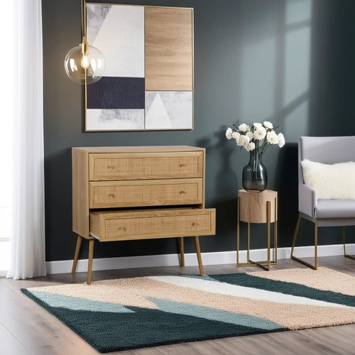 Zestaw mebli do salonu Ballo naturalny