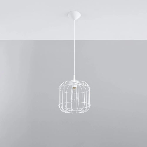 Lampa wisząca CELTA biała