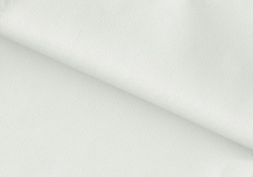 Hoker z oparciem Actona Tina biały nowoczesny do kuchni i wyspy, ekoskóra, metal 76 cm