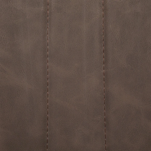 Krzesło tapicerowane Olwen Atmosphera brązowe do jadalni nowoczesne na czarnych nogach