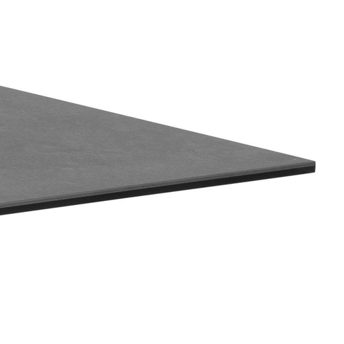 Stolik kawowy Heaven czarny marmur prostokątny szklany nowoczesny do salonu Actona 130x70 cm